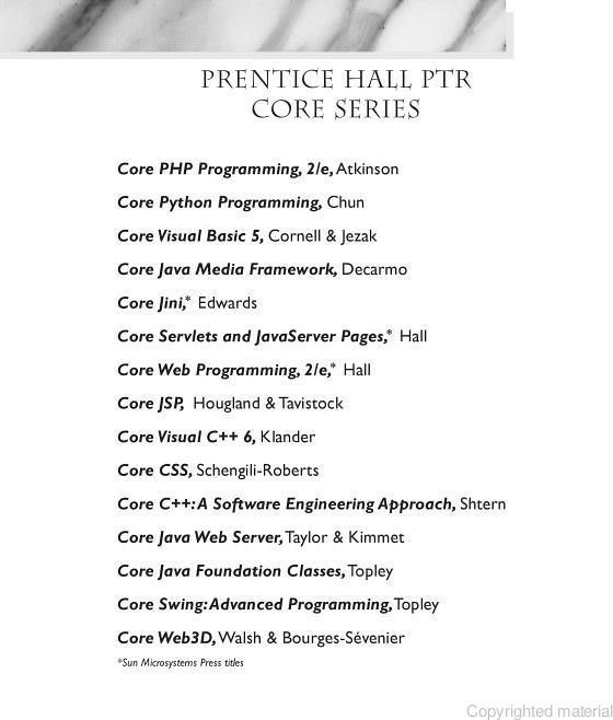 Core JSP