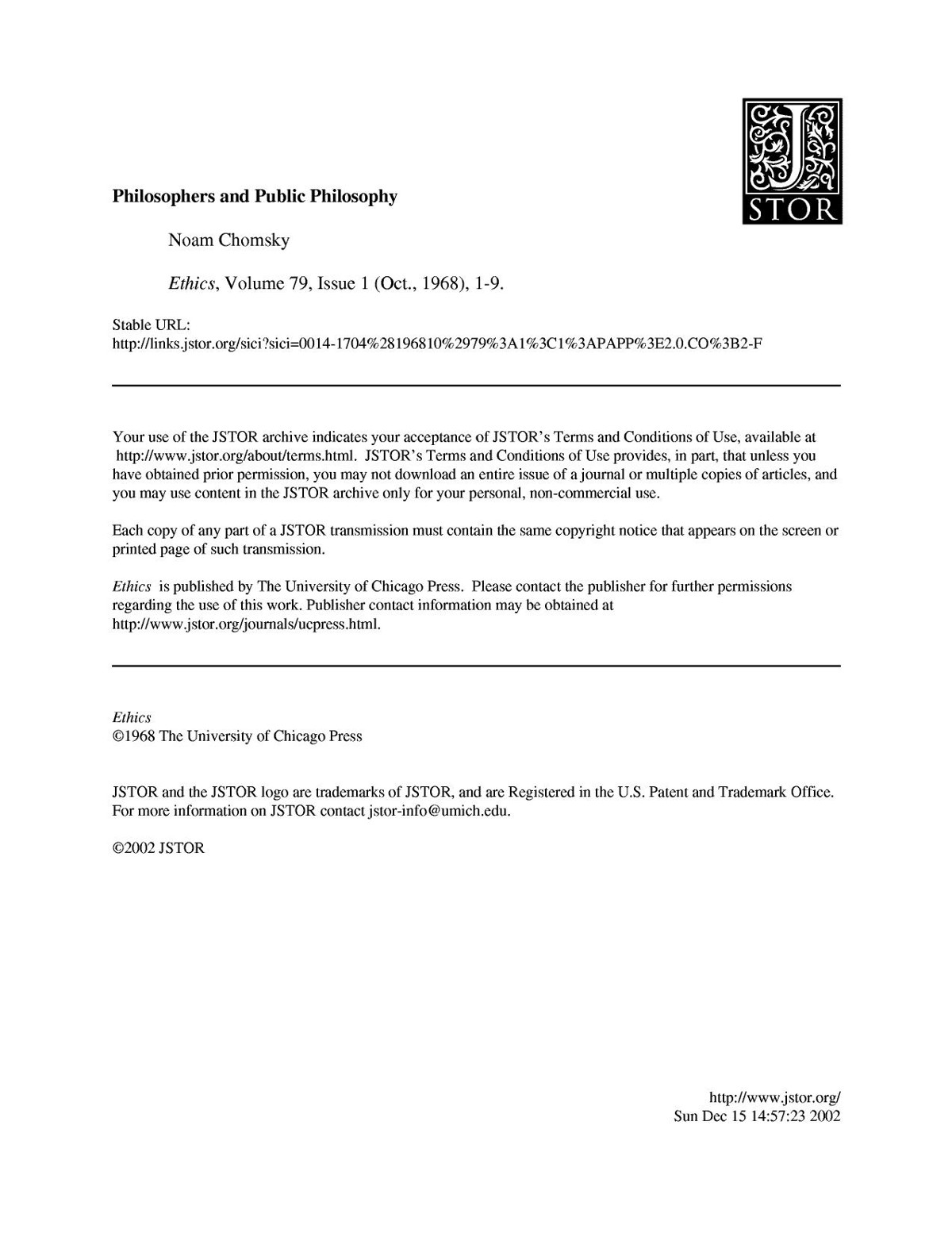 Philosophers & Public Philosophy