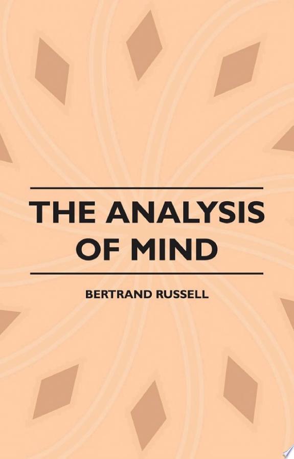 Analysis of the Mind