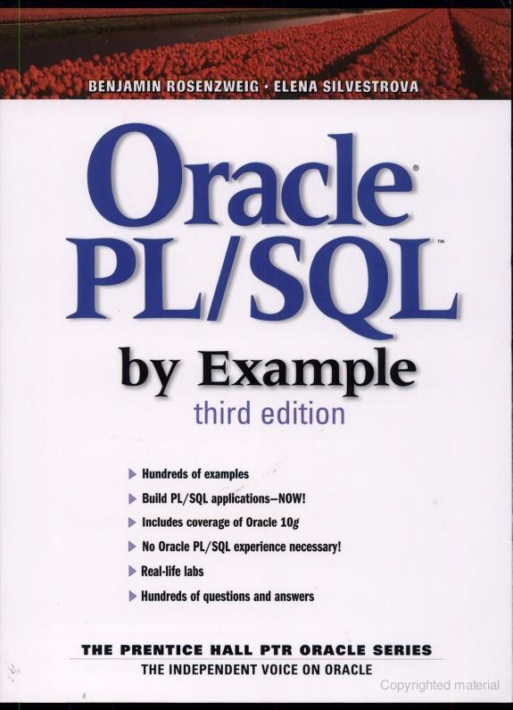 Oracle PL/SQL by Example