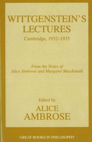 Wittgenstein's Lectures: Cambridge, 1932-1935