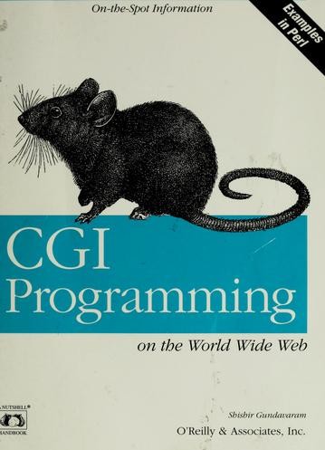 CGI Programming on the World Wide Web