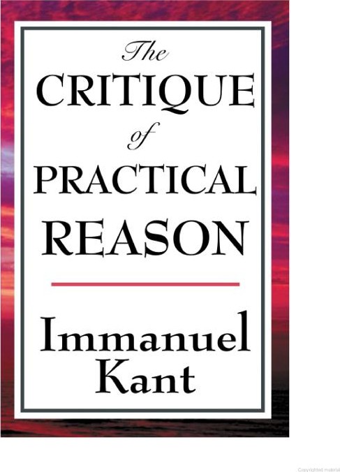 The Critique of Practical Reason