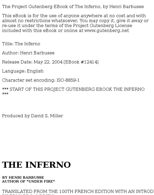 The Inferno