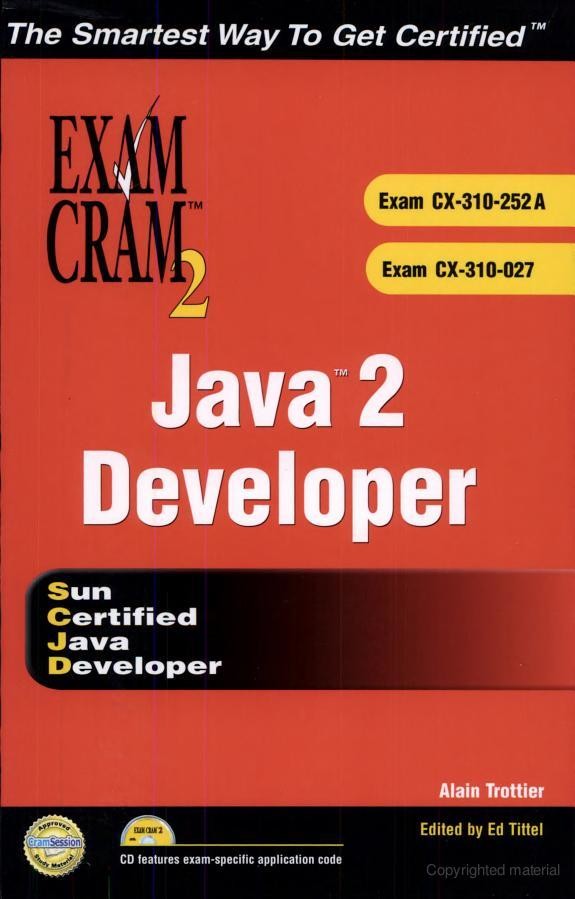 Java 2 Developer