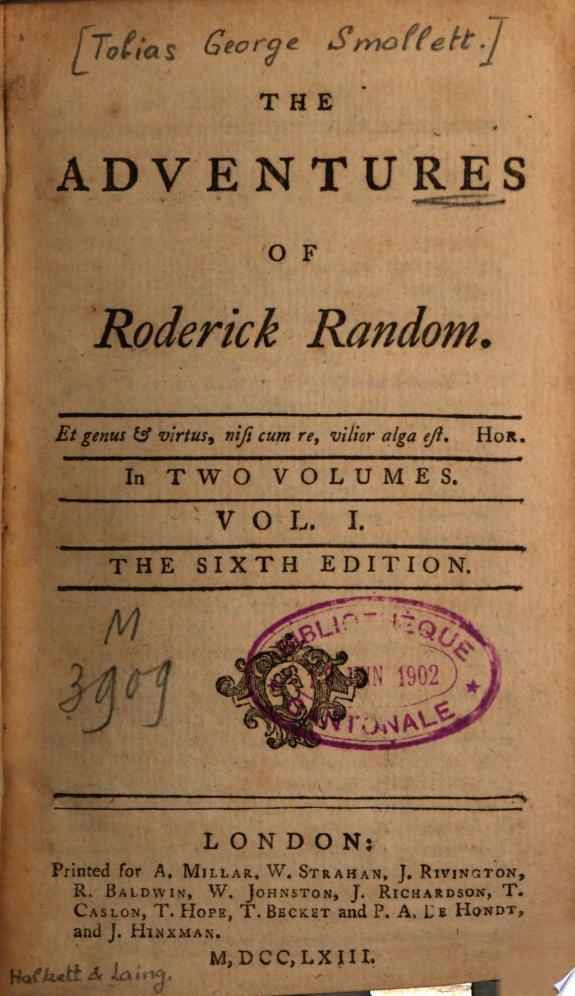 The Adventures of Roderick Random