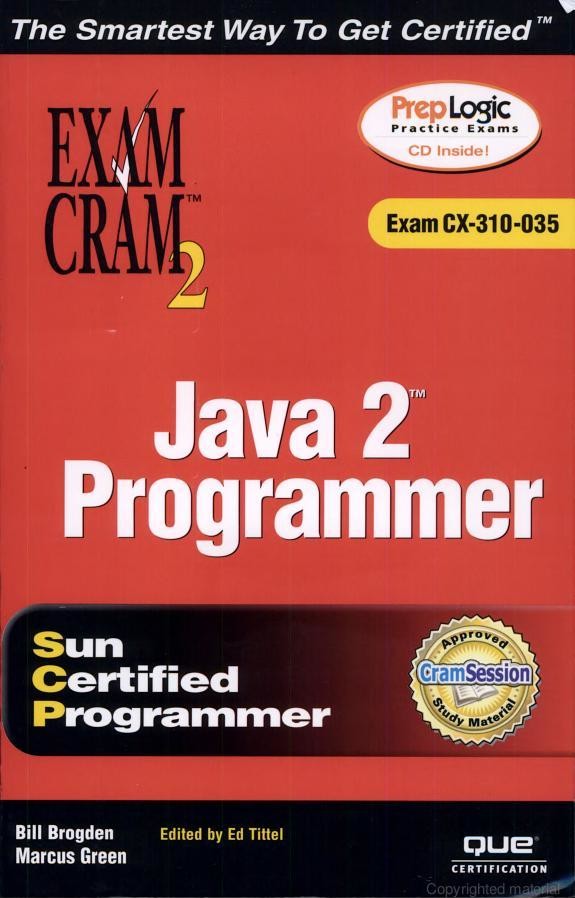Java 2 Programmer