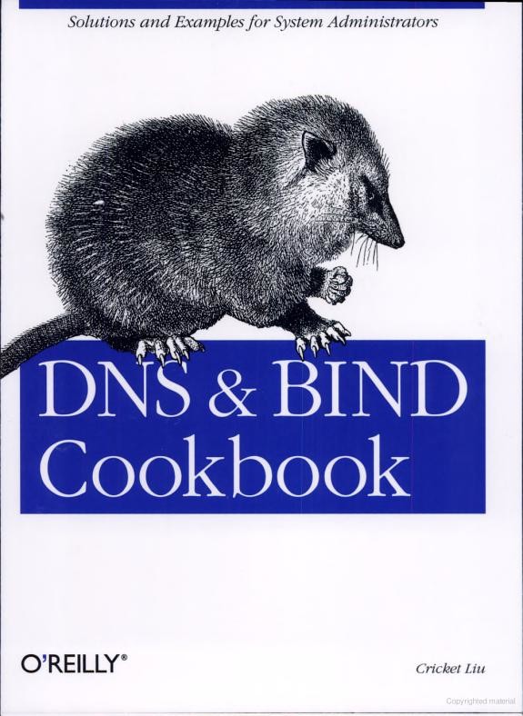 DNS & BIND Cookbook