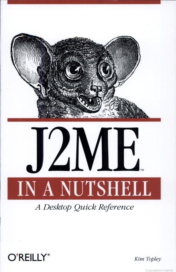J2ME in a Nutshell