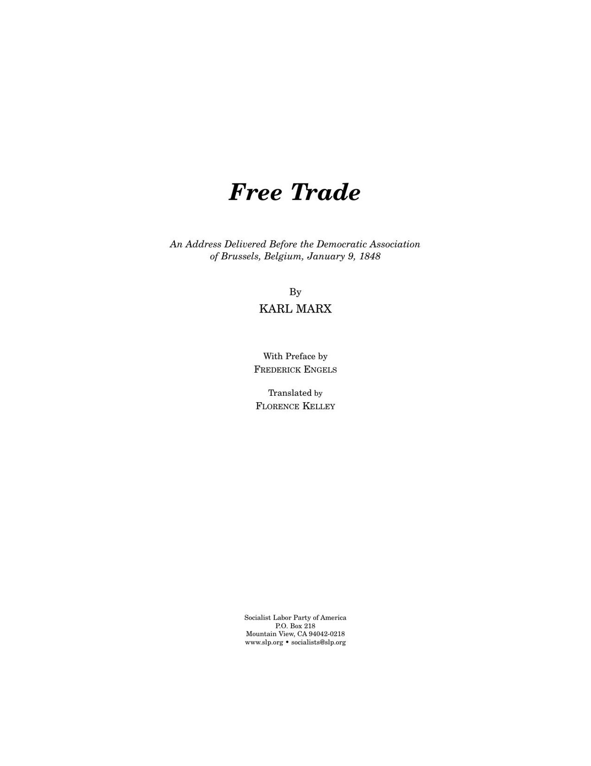 Free Trade