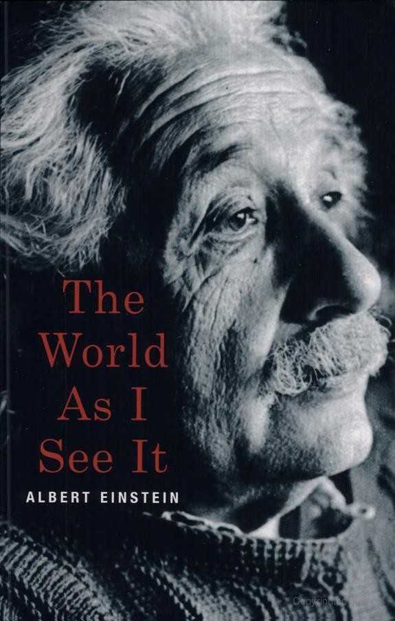 The World as I See It