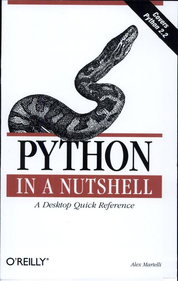 Python in a Nutshell